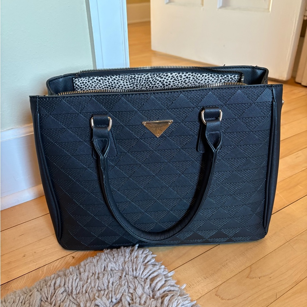 Elegant Black Tote Bag